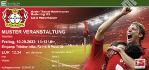 Starticket Bayer 04 Leverkusen