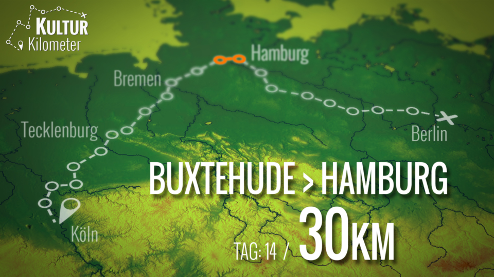 KulturKilometer – Tag 14: Von Buxtehude nach Hamburg