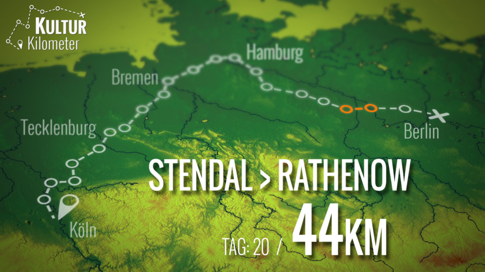 KulturKilometer – Tag 20: Von Stendal nach Rathenow